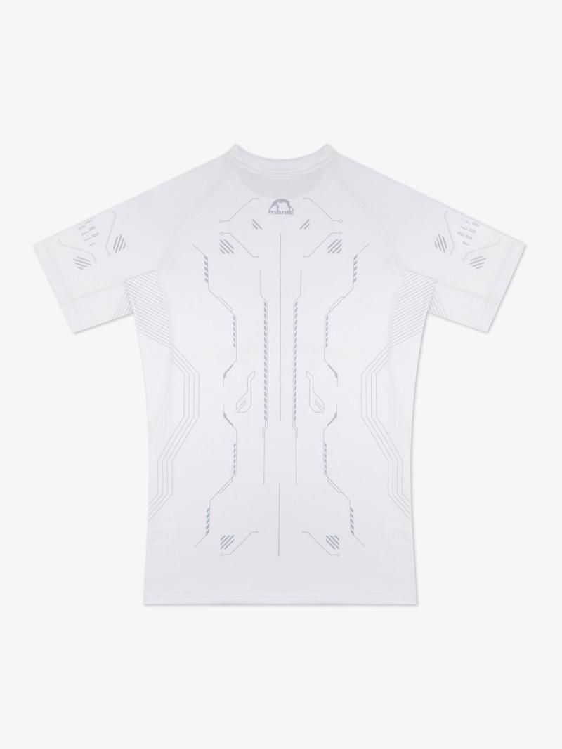 MANTO SHIELD RASHGUARD-WHITE
